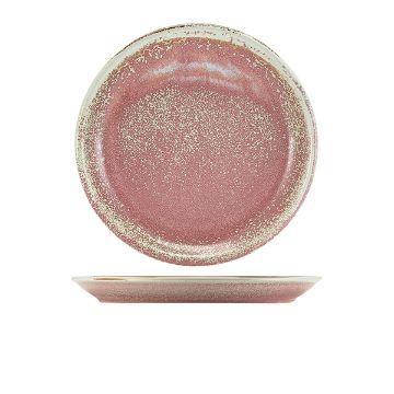 Picture of Terra Porcelain Rose Coupe Plate 27.5cm - Pack of 6