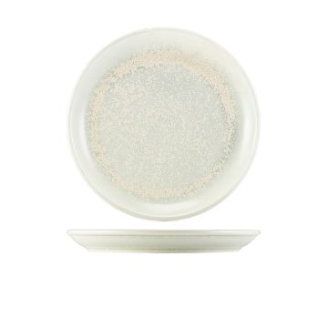 Picture of Terra Porcelain Pearl Coupe Plate 24cm - Pack of 6