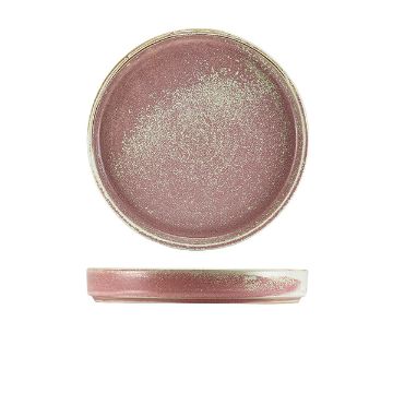 Picture of Terra Porcelain Rose Presentation Plate 20.5cm - Pack of 6