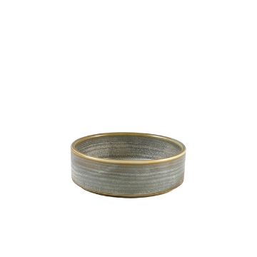 Picture of Terra Porcelain Matt Grey Presentation Bowl 13cm - Pack of 6