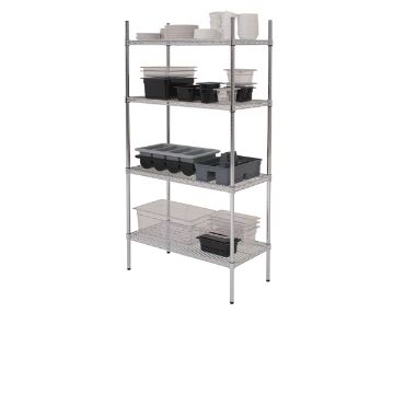 Picture of GenWare 4 Tier Wire Racking 183 x 45 x 183cm