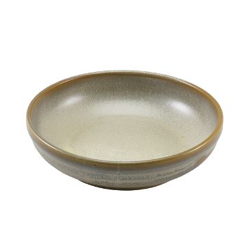 Picture of Terra Porcelain Matt Grey Coupe Bowl 23cm - Pack of 6