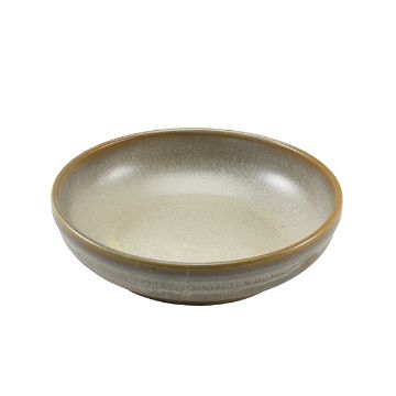 Picture of Terra Porcelain Matt Grey Coupe Bowl 20cm - Pack of 6