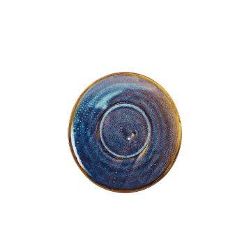 Picture of Terra Porcelain Aqua Blue Saucer 14.5cm - Pack of 6