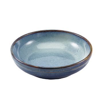 Picture of Terra Porcelain Aqua Blue Coupe Bowl 23cm - Pack of 6