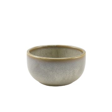 Picture of Terra Porcelain Matt Grey Round Bowl 11.5cm - Pack of 6