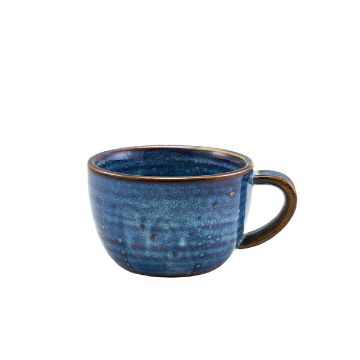 Picture of Terra Porcelain Aqua Blue Coffee Cup 22cl/ 7.75oz - Pack of 6