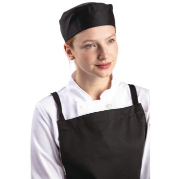 Picture of Whites Chef Skull Cap Polycotton Black - S