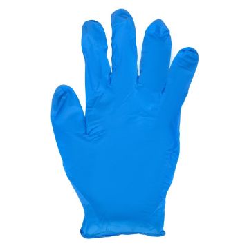 Picture of Powder-Free Nitrile Gloves Blue Medium (Pack of 100)