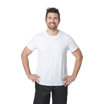 Picture of Unisex Chef T-Shirt White S