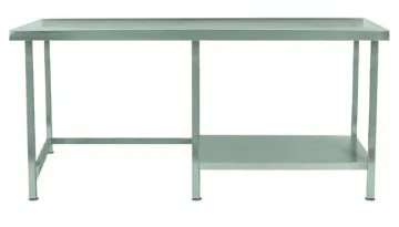 Picture of Parry TABHR - Stainless Steel Table With Part Under Shelf Right Hand Side 900 x 1200 x 600