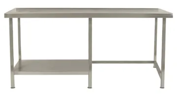 Picture of Parry TABHL - Stainless Steel Table With Part Undershelf Left Hand Side 900 x 1200 x 600