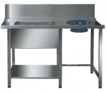 Picture of DC Rack Conveyor Tables - Prewash Table, Scrap Hole & Undershelf 1300