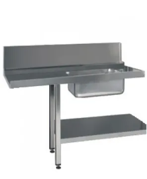 Picture of DC Tabling - Prewash Table with Undershelf Right