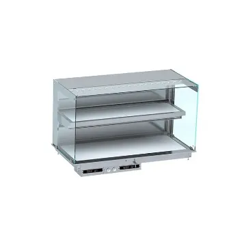 Picture of CombiSteel Drop-In Cubic Heated Ceramic Display WALL MODEL - WHITE 3/1