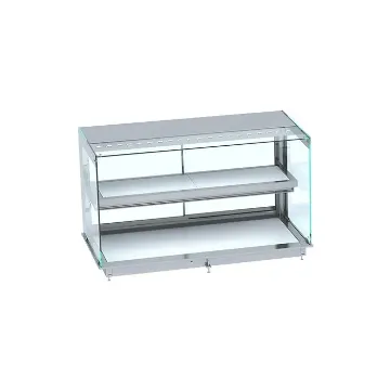 Picture of CombiSteel Drop-In Cubic Heated Ceramic Display - WHITE 3/1