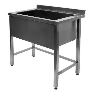 Picture of CombiSteel Sink Unit Freestanding w/ Splashback 1200mm