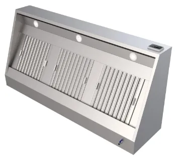 Picture of 1100 Wall-Mounted Extractor Hood Complete with Fan 1000MM