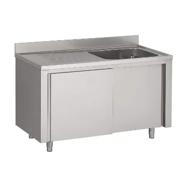 Picture of CombiSteel 700 Sink Unit Sliding Doors 1 Right 1200