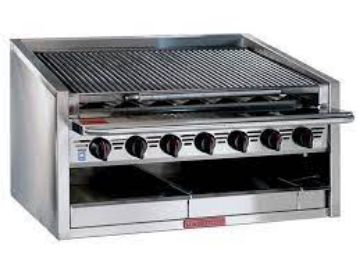Picture of Magikitch'n - RMB-624 Countertop Gas Char Griller LPG