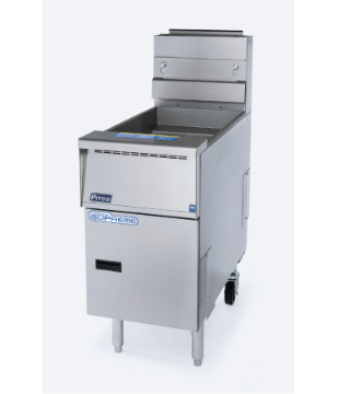 Picture of Pitco SSH55-SSTC/FD-FFF Freestanding Gas Fryer LPG