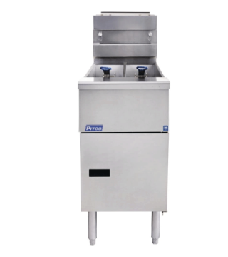 Picture of Pitco SG14TS Freestanding Fryer 2 Tanks NAT
