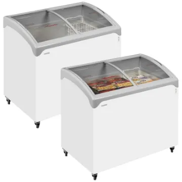 Picture of Tefcold NIC201SCEBB White Curved Lid