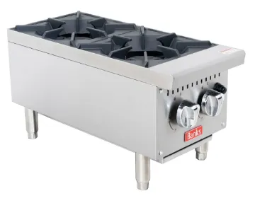 Picture of Banks B20H 2 Burner Hob LPG Gas