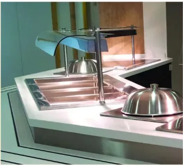 Picture of Elegance 2x1/1 Drop In Dry Heat Bain Marie - Fan Blown 800w