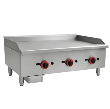 Picture of Kebab King Countertop Gas Griddle KKGG-36 3 Burners NAT