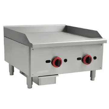 Picture of Kebab King Countertop Gas Griddle KKGG-24 2 Burners NAT