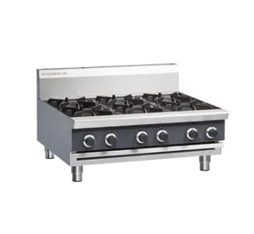 Picture of Cobra C9D-B 900mm Six Burner Gas Cooktop - Bench Model NAT