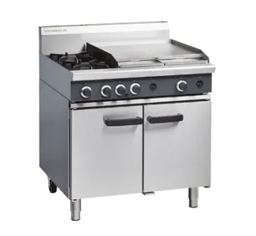 Picture of Cobra CR9B - 900mm Two Burner / Griddle Gas Range Static Oven LPG