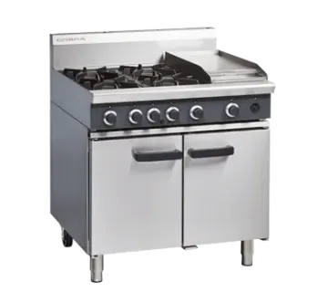 Picture of Cobra CR9C - 900mm Four Burner / Griddle Gas Range Static Oven NAT