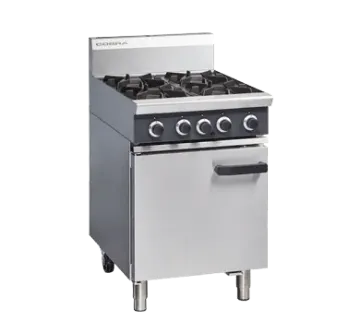Picture of Cobra CR6D - 600mm Four Burner Gas Range Static Oven NAT