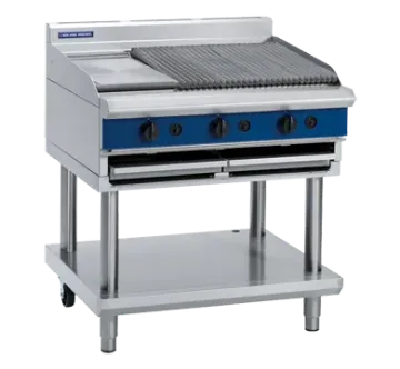 Picture of Blue Evolution Series G593-LS Gas Chargrill - Leg Stand NAT