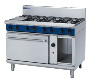 Picture of Blue G508D - 1200mm Gas Range Static Oven 8 x 7kW