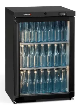 Picture of Gamko Maxiglass MG3/150RG Right Hand Hinged Undercounter Glass Door Bottle Cooler 150 Litres