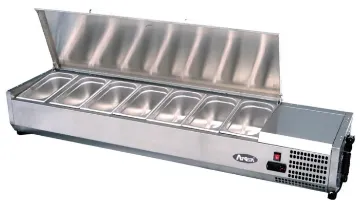 Picture of Atosa VRX1200/330S Countertop Topping Unit 5 x 1/4GN