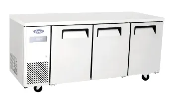 Picture of Atosa YPF9027GR Two Door Undercounter Freezer 270ltrs