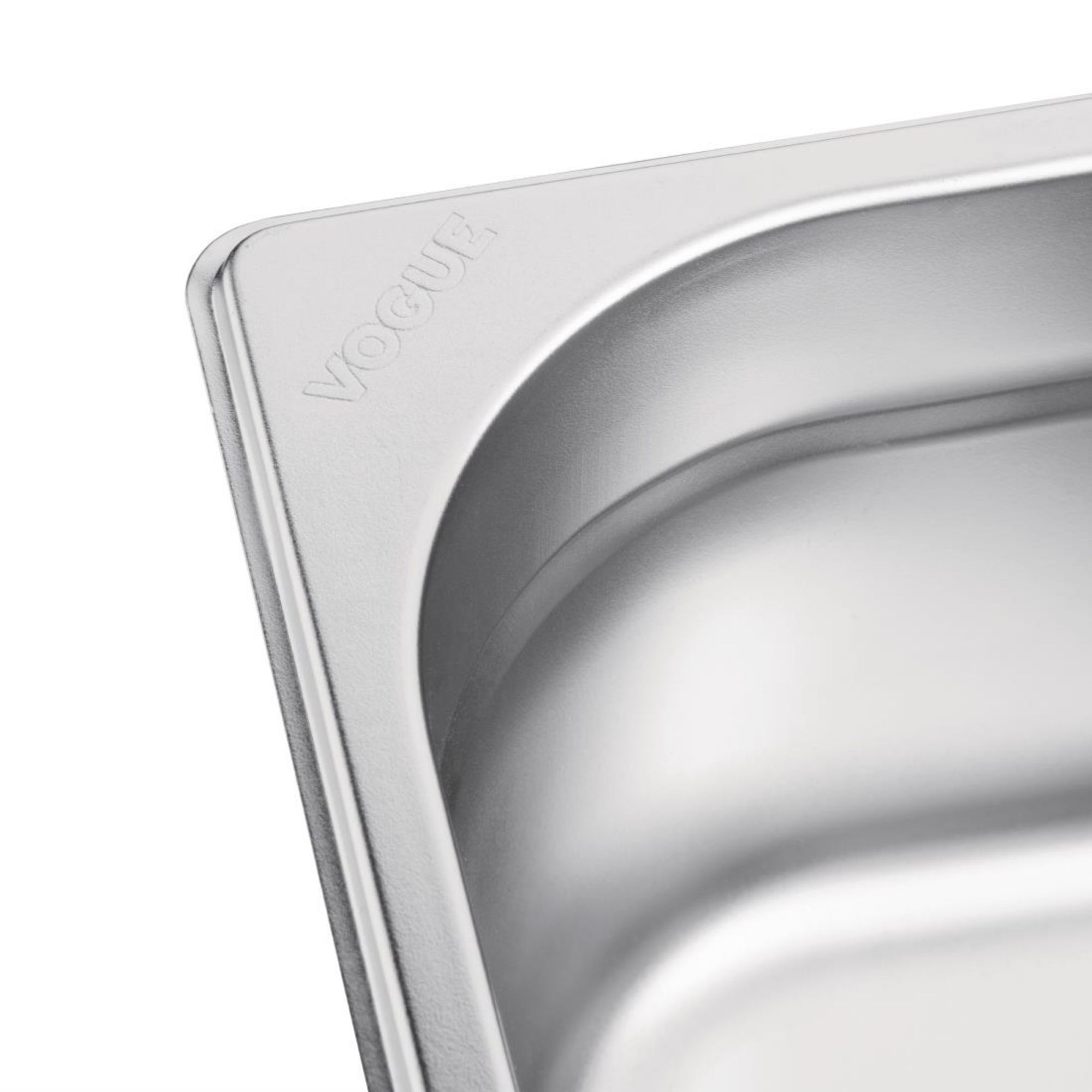 Picture of Vogue Stainless Steel 1/3 Gastronorm Tray 100mm