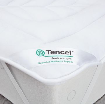 Picture of Mitre Luxury Tencel Superior Mattress Topper Zip and Link Single
