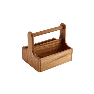 Picture of Medium Dark Wood Table Caddy