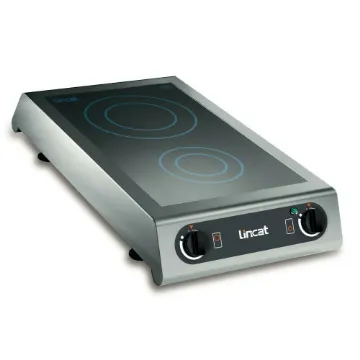 Picture of Lincat Electric Counter-top Induction Hob - 2 Zones - W 350 mm - 3.0 kW