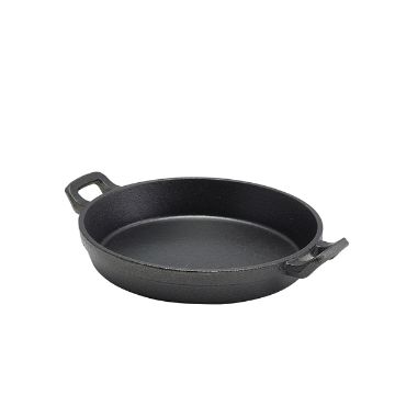 Picture of Cast Iron Round Eared Dish 18 x 3.4cm - Pack of 6