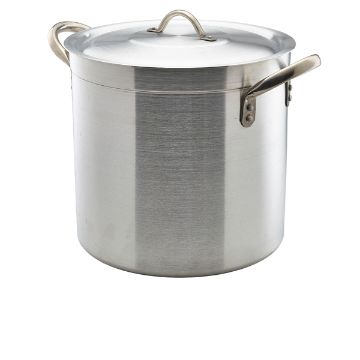 Picture of Aluminium Deep Stockpot With Lid 50Litre