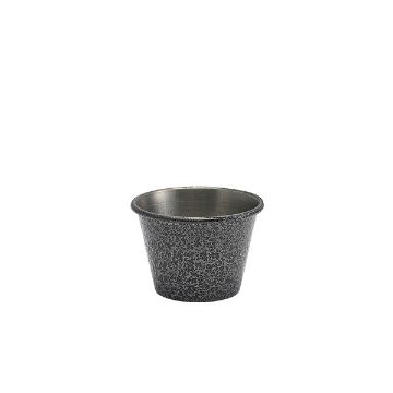 Picture of 2.5oz Stainless Steel Ramekin Hammered Silver - Pack of 24
