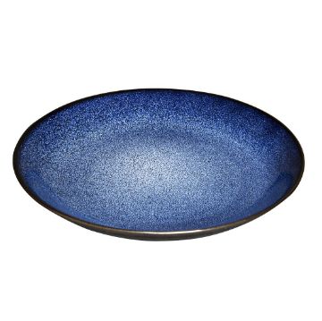 Picture of Olympia Luna Midnight Blue Coupe Plate 255mm (4 Pack)