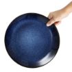 Picture of Olympia Luna Midnight Blue Coupe Plate 255mm (4 Pack)