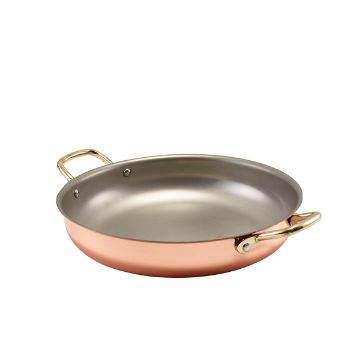 Picture of GenWare Copper Round Dish 24.5 x 5cm - Pack of 3